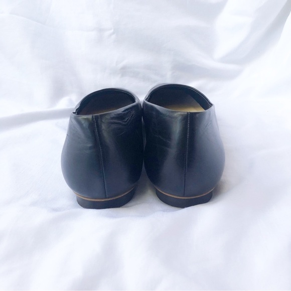 EVERLANE | THE 90s ITALIAN LEATHER SQUARE TOE FLATS LOAFERS SIZE 8.5 - Picture 9 of 10